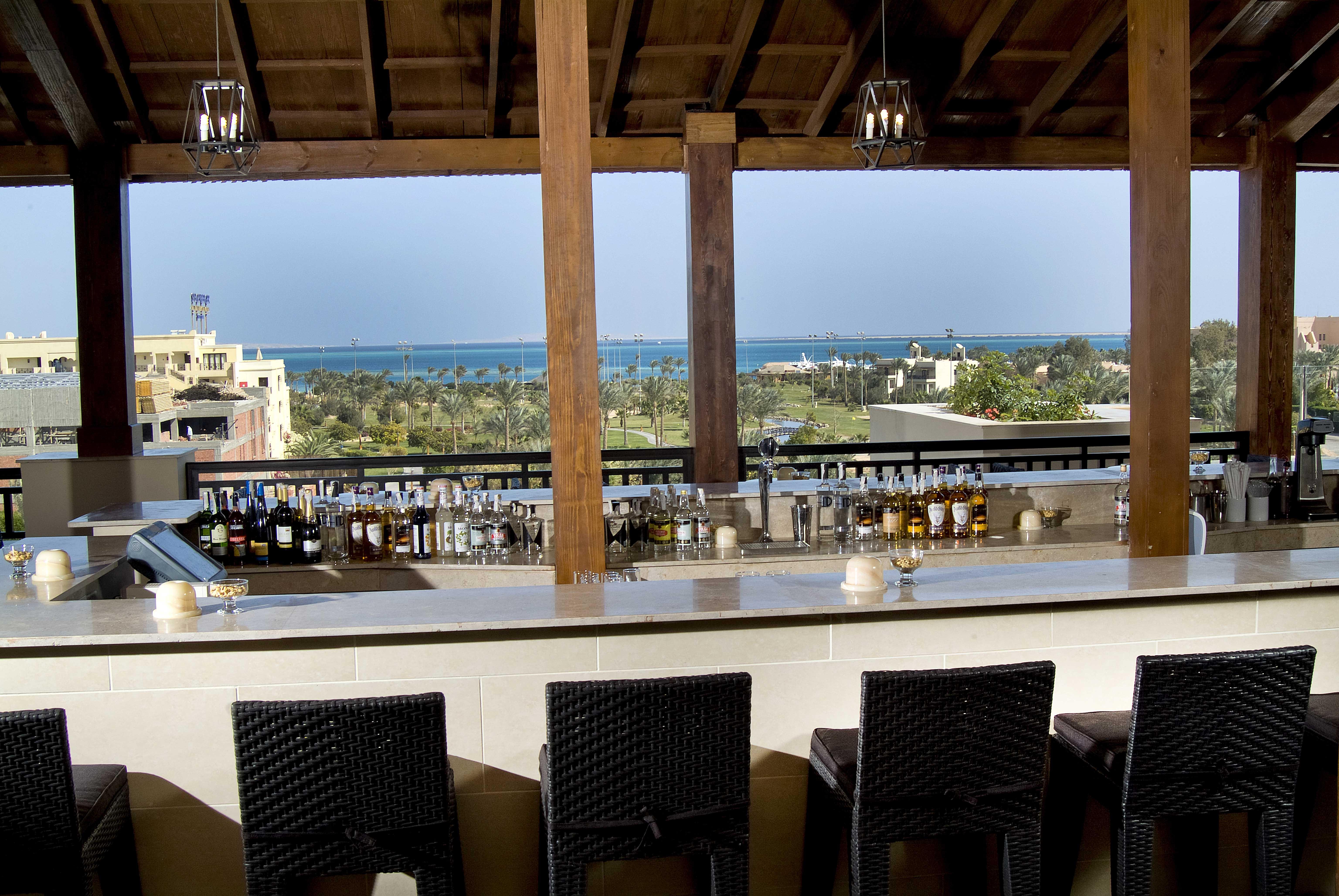 Steigenberger Aqua Magic, All Inclusive Hurgada Dış mekan fotoğraf Sky Bar