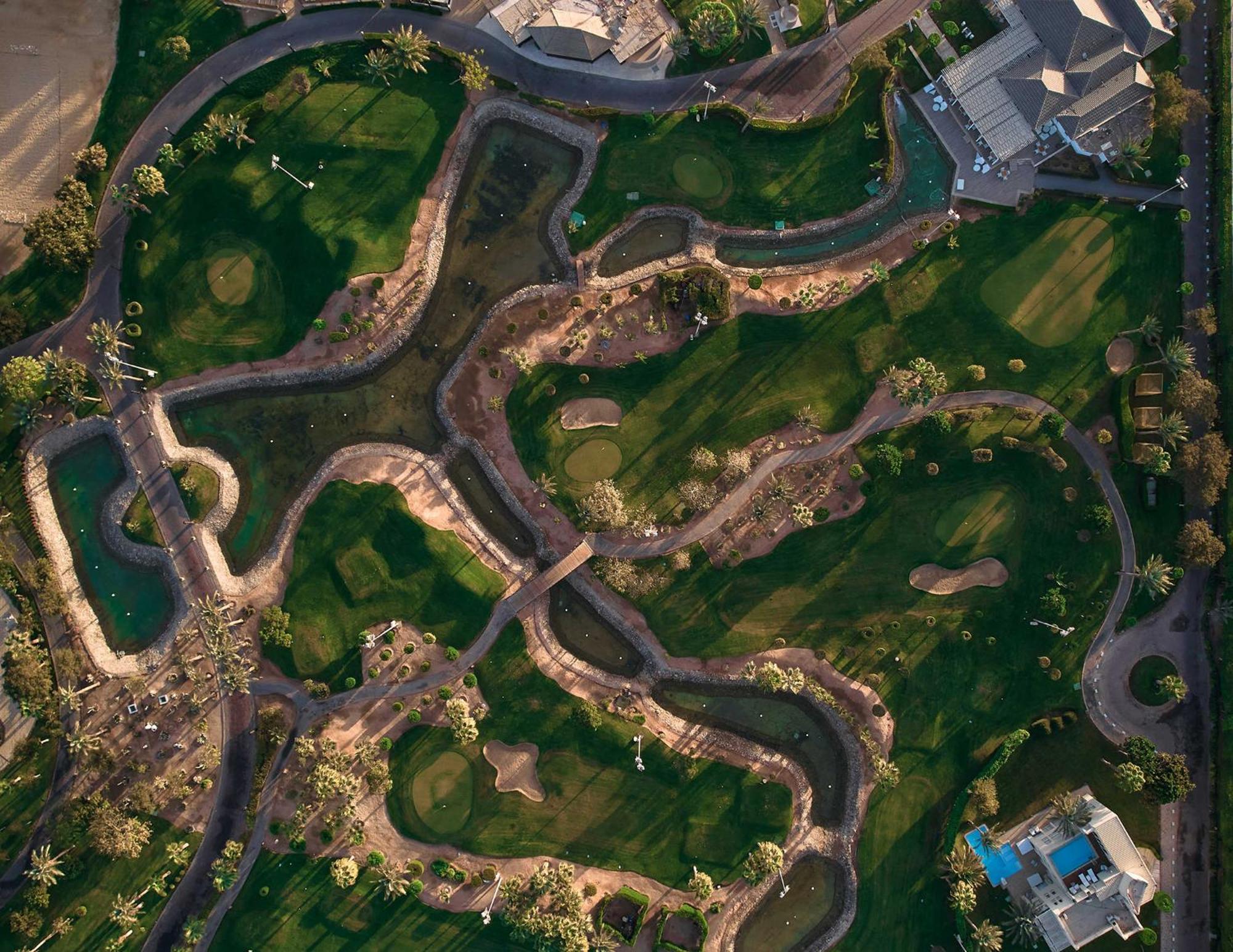 Steigenberger Aqua Magic, All Inclusive Hurgada Dış mekan fotoğraf Aerial view of the park